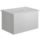 thumbnail image 2 of Duradero Stainless Acero Abatibles-En Ice Chest Cooler – Insulated Large Capacity Con Hinged Sliding Lid & Drain Plug – Perfect Para Exterior Cocina BBQ Picnic – Silver – 22x17x12inch – Portátil., 2 of 6