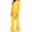 Yellow, variant on ITSAME Girls Outfit 2-Piece Cotton Crewneck Sweatshirt and Flared Sweatpants Fall Winter Casual Set Size 7