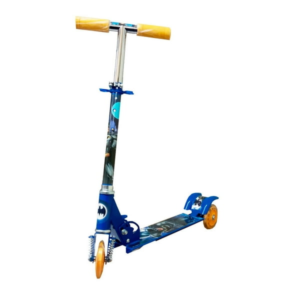 SCOOTER INFANTIL PARA NIÑOS MONOPATIN BATMAN CON LUZ