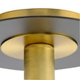 thumbnail image 2 of Progress Lighting Trimble 1-Light Flush Mount, Brushed Bronze, Flat Disc Shade, 2 of 8