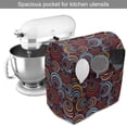 thumbnail image 2 of Abstract Stand Mixer Cover, Circular Spiral Oval Geometric Round with Swirls Retro Graphic, Kitchen Appliance Organizer Bag Cover with Pockets, 5 Quarts, Multicolor, by Ambesonne, 2 of 4