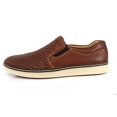 thumbnail image 3 of Johnston & Murphy Men's McGuffey Woven Slip-On Shoe Tan Leather - 25-1382, 3 of 7