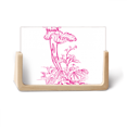 thumbnail image 1 of Lotus Lotus Flower Water Photo Wooden Photo Frame Tabletop Display, 1 of 3