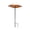 Brown, variant on Glass Flower Bird Bath and Feeder Stake Colorful Outdoor Bird Oasis for Garden Yard Backyard Decoration and Bird Watching Purple