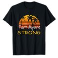 thumbnail image 1 of AALJY Fort Myers Florida Strong Retro Fort Myers Beach Strong T-Shirt, 1 of 5