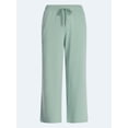 thumbnail image 6 of Joyspun Women's French Terry Knit Sleep Capri Pants, 25” Inseam, Sizes XS-3X, 6 of 6