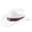 White, variant on Western Cowboy Hat With Curved Brim For And Outdoor Travel Riding Country Style And Hat Men