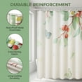 thumbnail image 2 of REGALWOVEN Cute Print Shower Curtain Sets, Waterproof Fabric Bath Curtain with 12 Hooks, Fresh Pastoral Style for Bathroom Decor Green Leaves 71"W x 71"L, 2 of 7