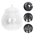 thumbnail image 2 of Miangastore 1 Set of Glass Terrarium Container Ecological Plant Bottle Glass Plant Terrarium with Lid (Random Style Lid ), 2 of 8