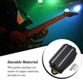 thumbnail image 4 of Youkk Pickup à Double Rail avec Bobine à 4 Fils, Basses Résistantes à l'Usure, Remplacement de Pickups, Ukulélé Premium, Mise à Niveau Musicale, Col Noir, 4 of 6