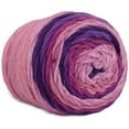 thumbnail image 2 of ThreadArt Ombre Yarn - Big Chunky Yarn Cake, 300g (316 Yards) – Thick Super Bulky #6 for Knitting & Crochet - Variegated 100% Soft Acrylic Fiber - Lavender Haze 08, 2 of 9