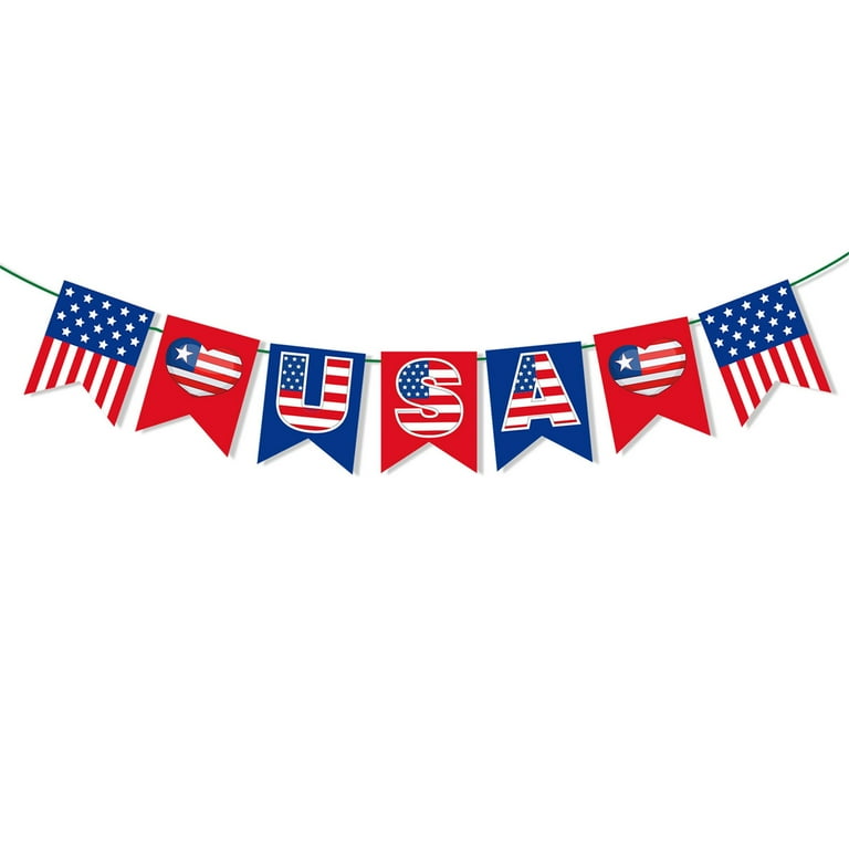 Blue red and white flag with one star deals