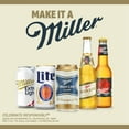thumbnail image 6 of Miller High Life Light American Beer, 30 Pack, 12 fl oz Aluminum Cans, 4.1% ABV, 6 of 6