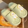 thumbnail image 3 of Women Summer Flip Flop Cute Cartoon Duck Slippers Couples Indoor Bathroom Anti-slip Outdoor Soft Thick Platform Beach Sandals, 3 of 6
