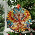 thumbnail image 2 of Phoenix GLASS Suncatcher Hanging, phoenix Lover Decor, Bird Nerd, Home Decor, phoenix Suncatcher window Decor, MOTHER'S DAY gift 2025, Ornament 2025, Holiday 2025, Seasonal, 2 of 5