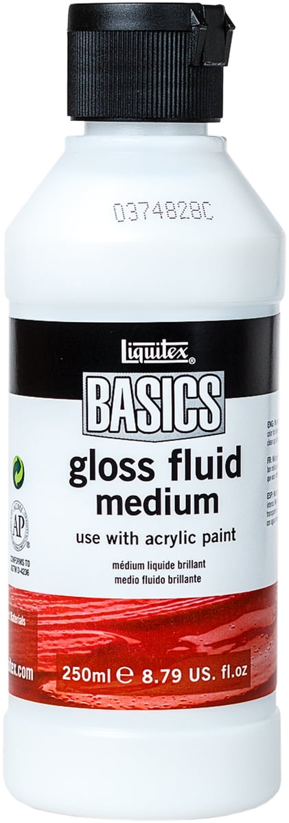 Liquitex Basics Acrylic - 250ml - Gloss Fluid Medium