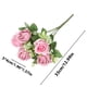 thumbnail image 2 of Ramo de Rosas Artificiales de Seda de 33 Cm | Arreglo Floral de Dalias y Hortensias | Decoración para Bodas y Fiestas | Flores Artificiales Realistas para Centro de Mesa de Jardín, 2 of 6