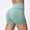 Green, variant on Womens High Waist Yoga Shorts 2026 Comfy Summer Solid Color Gym Workout Bermuda Shorts Beach Vacation Stretchy Running Beach Shorts