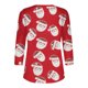 thumbnail image 5 of Fiudx Liquidación de Ahorros de Verano Blusa de Manga 3/4 Corta Estampada a La Moda para Mujer, Blusa Informal con Cuello Redondo, 5 of 5