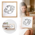 thumbnail image 2 of zhangmingg Wooden Memory for Concert Stubs Photos and Display Organizer Home Picture Frame Keepsake, 2 of 8