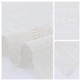 thumbnail image 2 of REGALWOVEN Rustic Placemats Set of 6 Cotton and Linen Placemats for Dining Table Decor Indoor Outdoor Kitchen Table Mat White 20*12in, 2 of 6