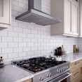 thumbnail image 3 of Streamline 30 in. Bernardo Convertible Wall Mount Range Hood in Brushed Stainless Steel with Baffle Filters, Push Button Control, LED Light, 3 of 9