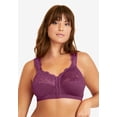 thumbnail image 5 of Comfort Choice Women's Plus Size Front Close Wireless Gel Strap Bra, 5 of 6