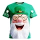 thumbnail image 1 of Tops para hombre, blusas y camisas de cuello redondo y manga corta para hombre. Top estampado de manga corta de San Patricio para hombre. Top/camisa de cuello redondo y manga corta para hombre. Tops p, 1 of 4