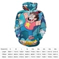 thumbnail image 2 of Steven Universe Hoodie 3D Print Pullover Hooded Long Sleeve Sweatshirts Tops Blouse with Pocket for Mens Womens, 2 of 8