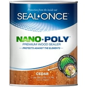 Seal-Once Nano+Poly Premium Wood Sealer in Cedar