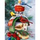 thumbnail image 1 of 5D Full Round Drill Bird In the Snow Diamond Painting Kit de diamantes de imitación (A306) Tmvgtek Oficina Multiescena Multifunción, 1 of 9