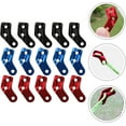 thumbnail image 2 of Outdoor Tent Camping Tent Multi- Hole Umbrella Sturdy Wind Rope Buckles Tent Rope Fasteners Camping Wind Rope Buckles Rope Buckle Tent Outdoor Camping, 2 of 5
