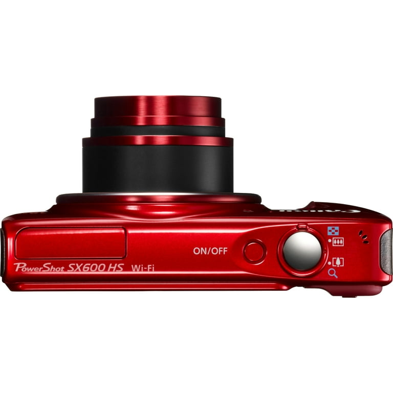 Canon PowerShot SX600 HS 16 Megapixel Compact Camera, Red