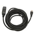 thumbnail image 1 of Cable de extensión USB 3.0 Negro 16.4 pies 5 Gbit por segundo Cable de extensión USB activo USB macho a hembra para teclado Hub Mouse, 1 of 10