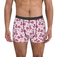 thumbnail image 4 of Wukai Bike with Donut Wheels Print Men’s Underwear Breathable Boxer Briefs,&nbsp;Moisture Wicking & Breathable-Small, 4 of 7