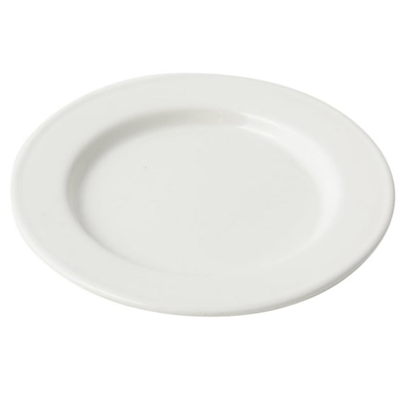 Bon Chef White Sandstone 11 Rimmed Dinner Plate - 4 / CS"