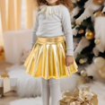 thumbnail image 6 of KAUOD Girls Metallic Mini Skirts High Waist Athletic Skirt with Shorts Activewear for Teens Kids Performance Tennis, 6 of 7