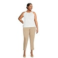 thumbnail image 2 of Just My Size by Hanes Women's Plus Millennium Slim Pants, Regular and Petite, Sizes 1X-4X, 2 of 6
