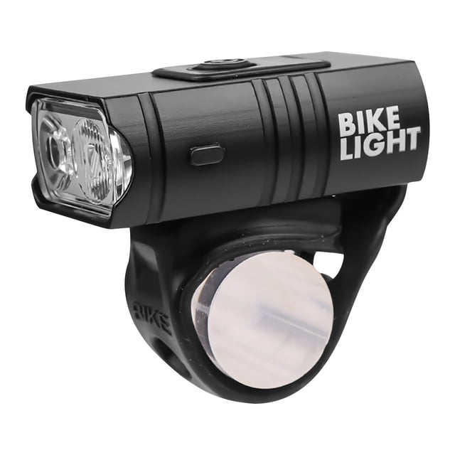 Luz brillante para bicicleta 2T6, batería integrada recargable por USB con pantalla de alimentación, luz para montar en bicicleta Wmkox8yii jkg6817