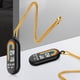 thumbnail image 1 of Adaptador De Pulsera Conectores de correa de reloj para Xiaomi Mi Band 8 (conector negro + cadena dorada), 1 of 9