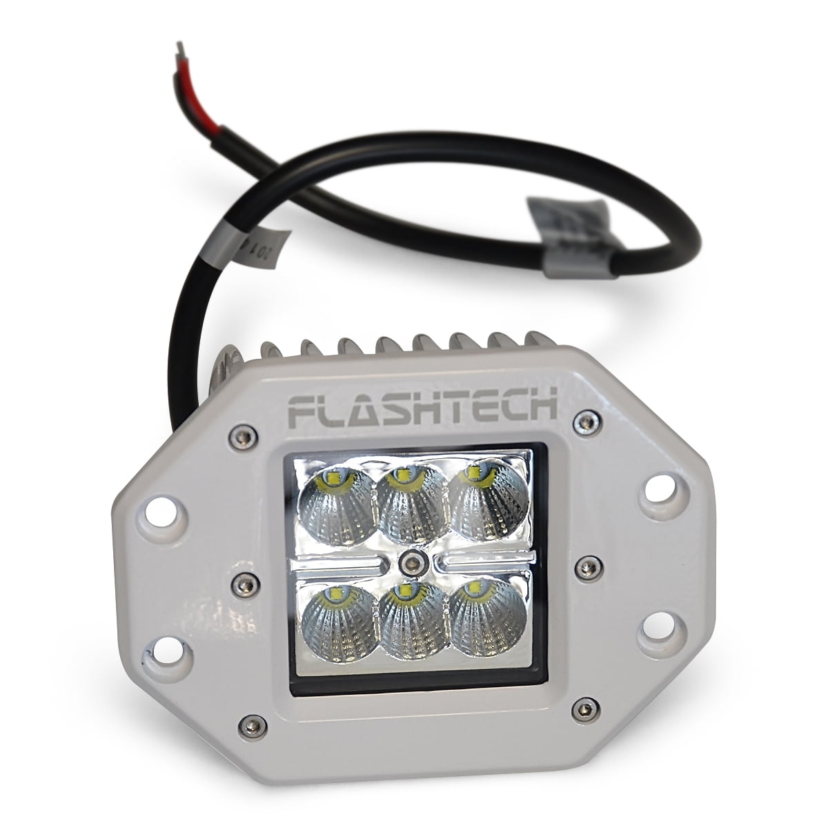 Flashtech 18W 1200LM Spot Driving Fog Light Off Road 6 LED Cube Light
