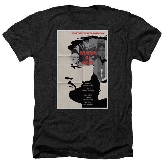 Star Trek - Tng Season 2 Episode 22 - Heather Short Sleeve Shirt - Large