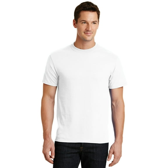 Port & Company - Core Blend Tee. Pc55 , PC55 , White , XXXX-Large