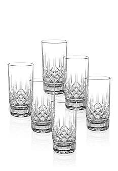 Waterford Crystal Lismore Hiball Deluxe Gift Box Set of 6
