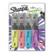 thumbnail image 1 of Iluminador Sharpie Clear View con punta cincelada transparente, 8 unidades, 1 of 6