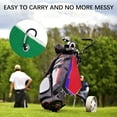 thumbnail image 4 of Uxcell Microfiber Waffle Pattern Golf Towel with Lock Clip - [Dark Green - 23.6 IN] Golf Club Towel, 4 of 6