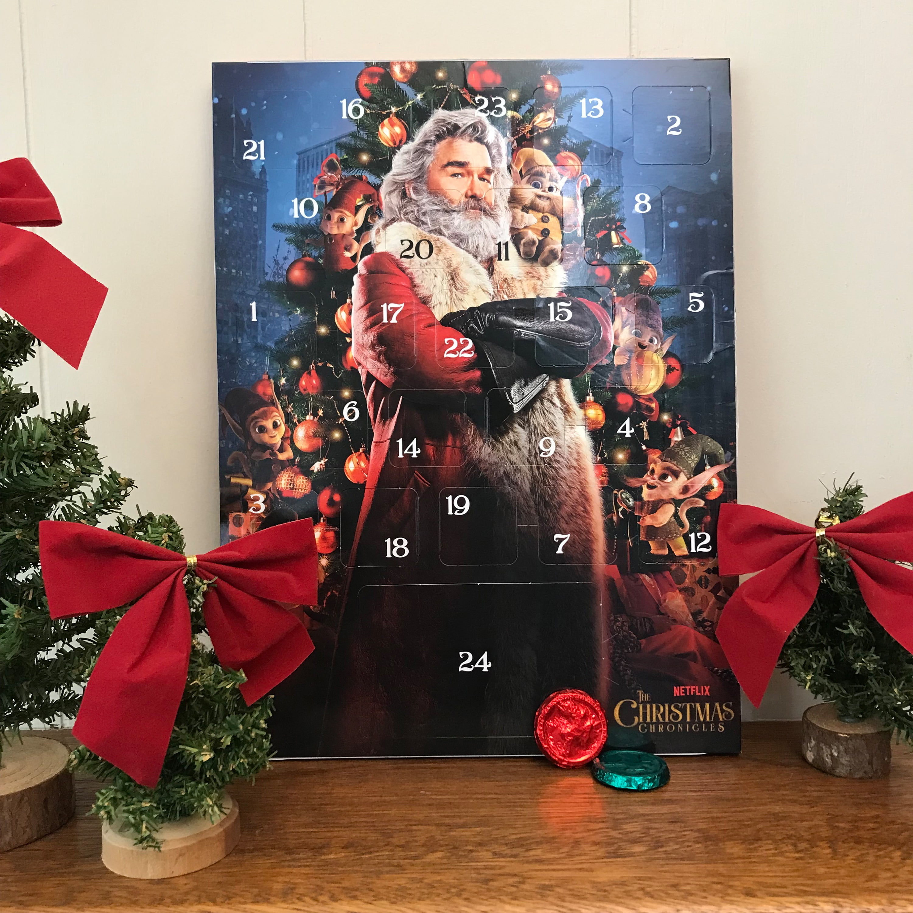 The Christmas Chronicles Netflix Advent Calendar - 14” x 10.75” Holiday  Calendar - Walmart.com