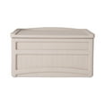 thumbnail image 3 of Suncast 73-Gallon Resin Outdoor Storage Deck Box with Seat for Patio, Taupe, 46 x 25.5 x 23.75 in., 3 of 9