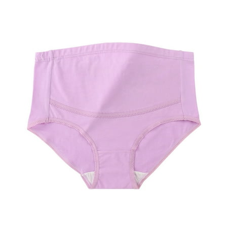 Wdfiry Maternity Underwear Over Bump High Waist Full Coverage Pregnancy Panties Belly Support Maternity Clothes for Women Plus Size Maternity Panties