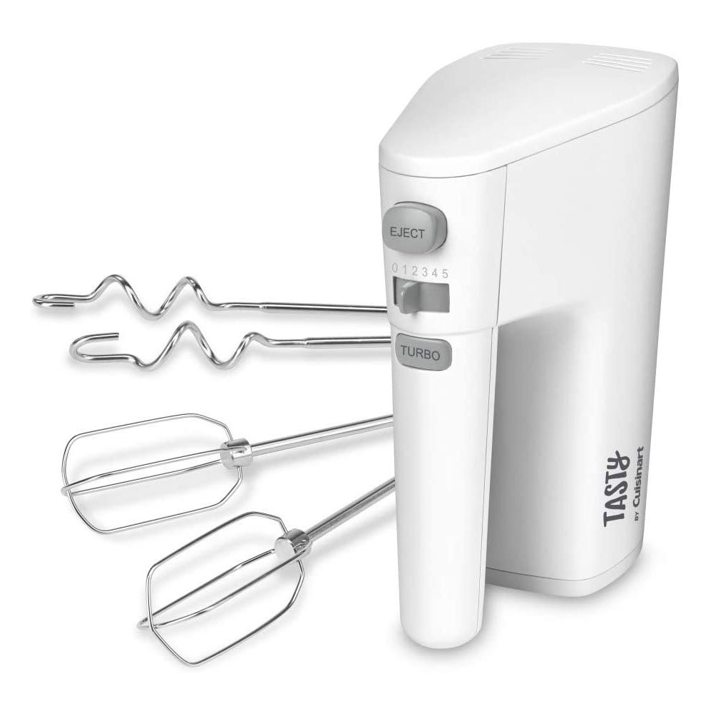 Tasty by Cuisinart Electric Home Kitchen Handheld Food Mixer with
